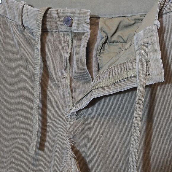 Uniqlo Corduroy Smart Ankle Pants Men's Medium Unisex Preppy Academia Grandpa - Picture 10 of 16